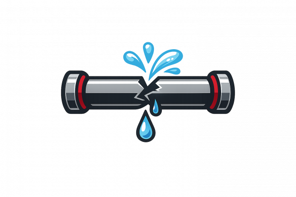 broken pipe