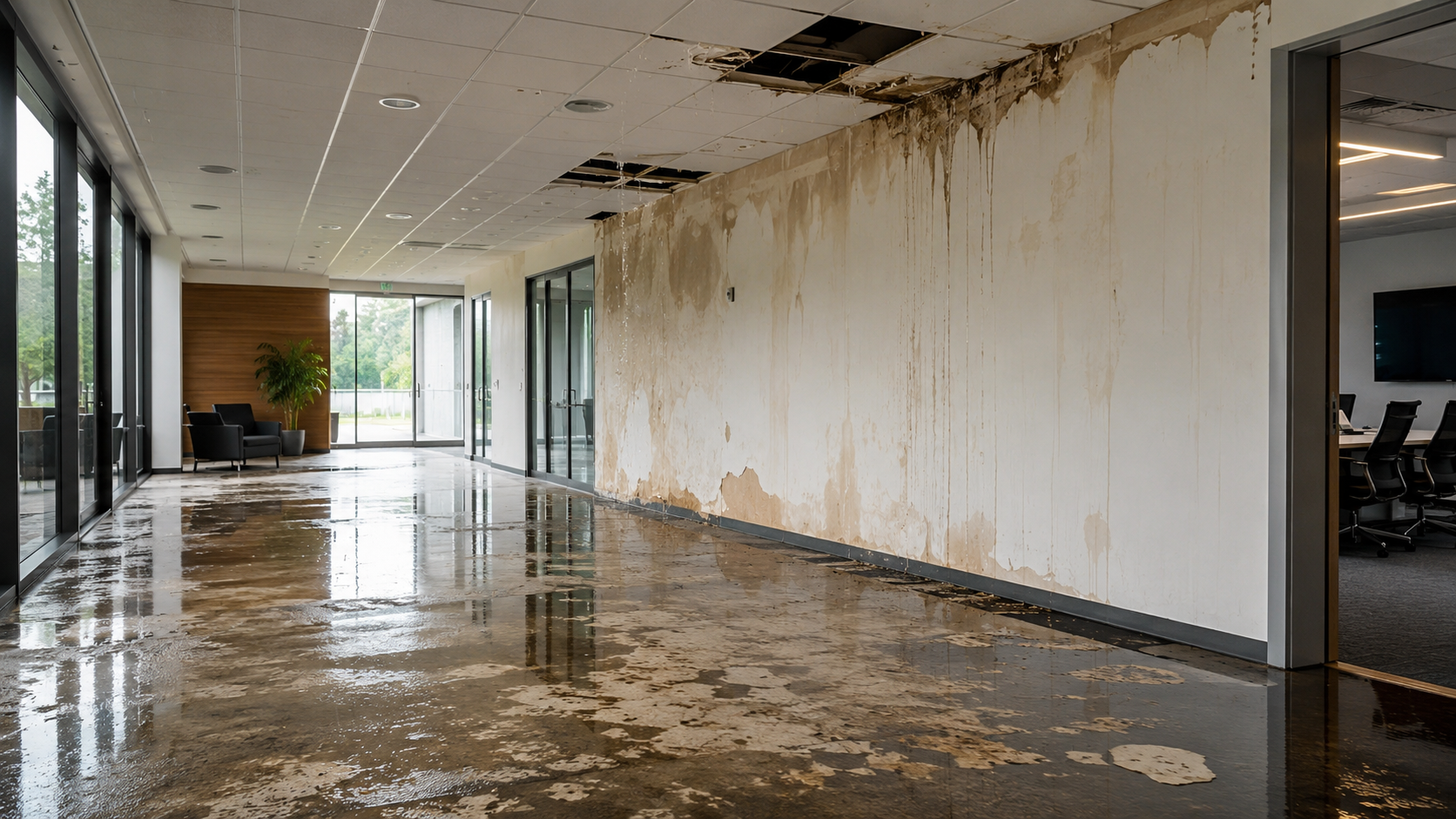commercial water damage
