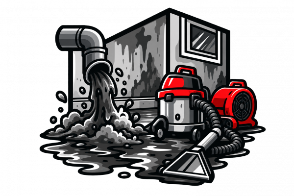 Sewage damage Cleanup